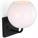 Rory One Light Bath Light Midnight Black By Generation Lighting - Detailed View2