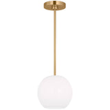 Rory Pendant Light Satin Brass By Generation Lighting - Front View1