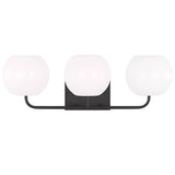 Rory Vanity Light 3 Lights Midnight Black By Generation Lighting Main View 2