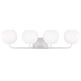 Rory Vanity Light 4 Lights Brushed Nickel By Generation Light Main View 2