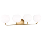 Rory Vanity Light 4 Lights Satin Brass By Generation Light Main View 2