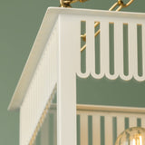 Rosalie Lantern Aged Brass Soft Cream Small By Mitzi - Detailed View3