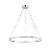 Rosendale Chandelier - 28 Inch - Polished Nickel by Hudson Valley