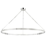 Rosendale Chandelier - 56 Inch - Polished Nickel by Hudson Valley