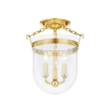 Rousham Semi Flush by Hudson Valley