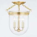 Rousham Semi Flush by Hudson Valley