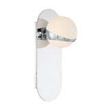 Rovigo LED Wall Light Chrome By Lib And Co Side View