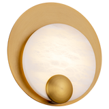 Rowlings Wall Sconce By Modern Forms Aged Brass Finish