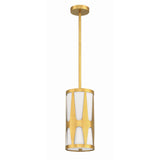 Royston Mini Pendant 7'' Antique Gold