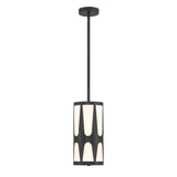 Royston Mini Pendant 7'' Black