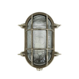 Ruben Small Oval Bulkhead - Antique Silver