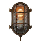 Ruben Small Oval Bulkhead Wall Light
