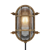 Ruben Small Oval Bulkhead Wall Light