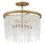 Rubina Medium Convertible Semi-Flush Mount - Burnished Gold - by Fredrick Ramond