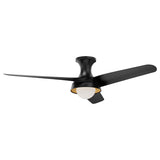 Rubio H 54 Inch Ceiling Fan Matte Black By Alora