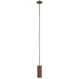Rue Pendant Light Stained Walnut By Renwil Main View 2