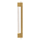 Rune Wall Mount Lantern - Large, Heritage Brass