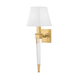Ruskin Wall Sconce - Aged Brass by Hudson Valley