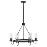 Ryden Medium Chandelier - Black - by Hinkley