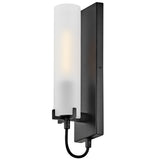 Ryden Medium Wall Sconce Black By Hinkley - Side View1