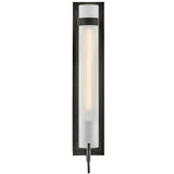 Ryden Tall Wall Sconce Black By Hinkley - Front View
