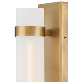Ryden Tall Wall Sconce Hertage Brass By Hinkley - Detailed View