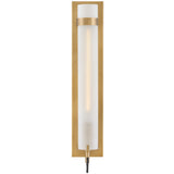 Ryden Tall Wall Sconce Hertage Brass By Hinkley - Front View