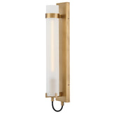 Ryden Tall Wall Sconce Hertage Brass By Hinkley