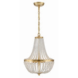 Rylee Empire Chandelier 14" Antique Gold