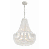 Rylee Empire Chandelier 18.75" Matte White