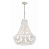 Rylee Empire Chandelier 18.75" Matte White