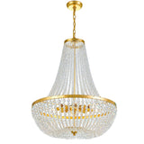 Rylee Empire Chandelier 24.75" Antique Gold