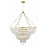 Rylee Tiered Chandelier 48.5" Antique Gold