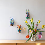 Sakura Beetle Wall Art, styled in an interior