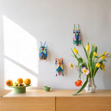 Sakura Beetle Wall Art, styled in an interior