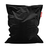 Slim Velvet Bean Bag - Black