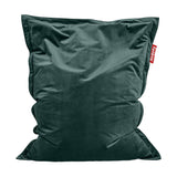 Slim Velvet Bean Bag - Petrol