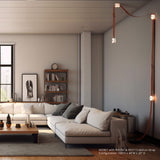 SNAPS LED Floor Lamp lifestyle view by Hubbardton Forge