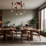 SNAPS LED Chandelier lifestyle view by Hubbardton Forge
