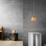 ST906 Mini Pendant Light Birch Natural By Tom Rossau Lifestyle View2