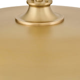 Sadie Dome Pendant Large Lacquered Brass Lacquered Brass By Hinkley - Detailed View2