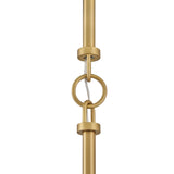 Sadie Dome Pendant Medium Lacquered Brass Lacquered Brass By Hinkley - Detailed View1