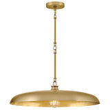 Sadie Dome Pendant Medium Lacquered Brass Lacquered Brass By Hinkley - With Light