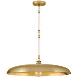 Sadie Dome Pendant Medium Lacquered Brass Lacquered Brass By Hinkley