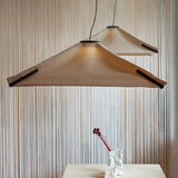 Salina Indoor Outdoor Suspension Small By AXO Light Rose Sand1