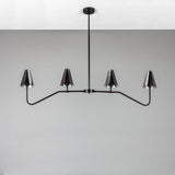Salvador Chandelier Matte Black