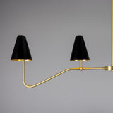 Salvador Chandelier - Satin Brass