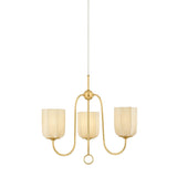 Samantha Chandelier - Aged Brass