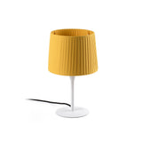 Samba Table Lamp Small White and Yellow Ribbon by Faro Barcelona