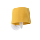 Samba Wall Sconce White and Yellow Ribbon by Faro Barcelona
